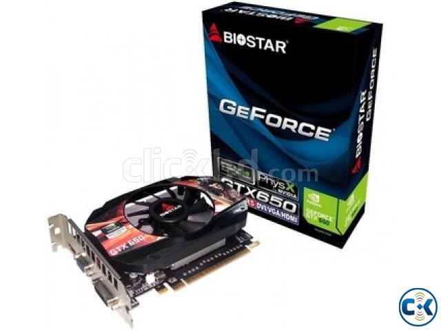 Bio Star GeForce GTX650 1GBDDR5 GPU large image 0