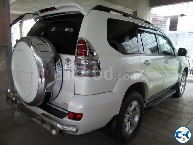 Prado White REnt In Dhaka large image 0