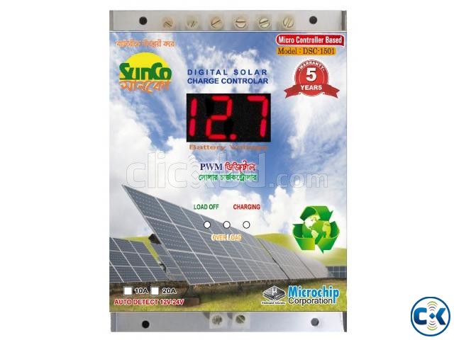 Digital Solar Charge Controller large image 0