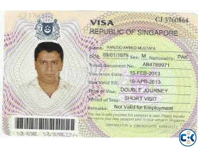 SINGAPORE CONTACT TOURIST VISA large image 0