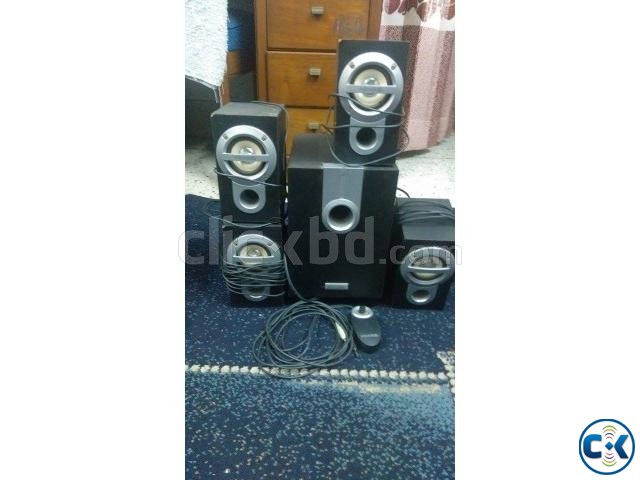 Microlab Soundbox with 4 speakers and sound controller large image 0