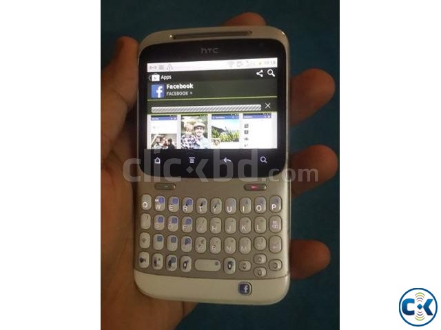 HTC cha cha white full ok and fresh large image 0