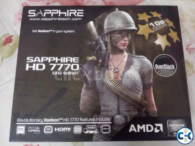 Sapphire Radeon HD 7770 1GB DDR5 large image 0