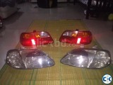 Honda Civic 1998 Original Headlights and back lights