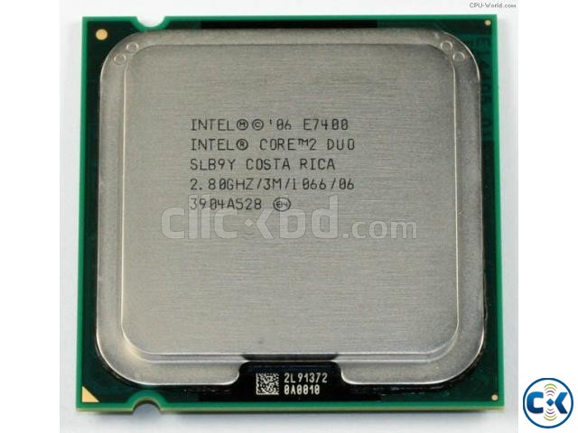 intel core 2 duo e7400 Processor large image 0