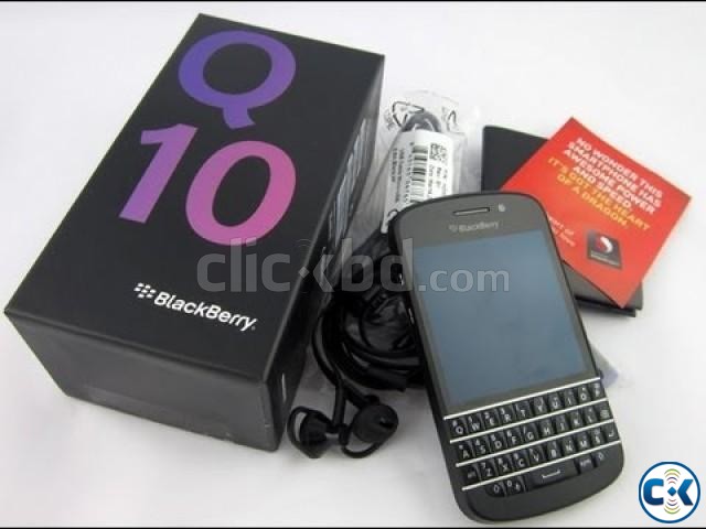 Blackberry Q10 Black Full BOX large image 0