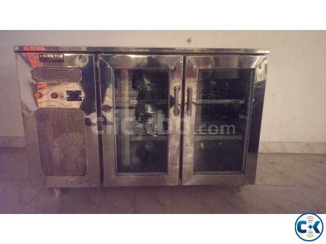 4 Feet Display Pantry chiller large image 0