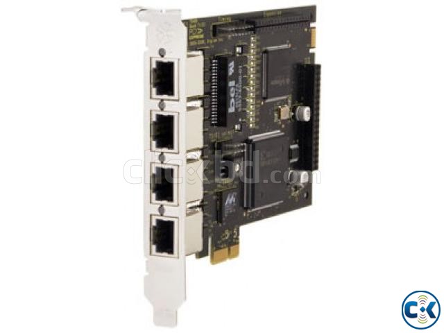 Digium Wildcard TE420P Four Port T1 E1 PCI Express large image 0