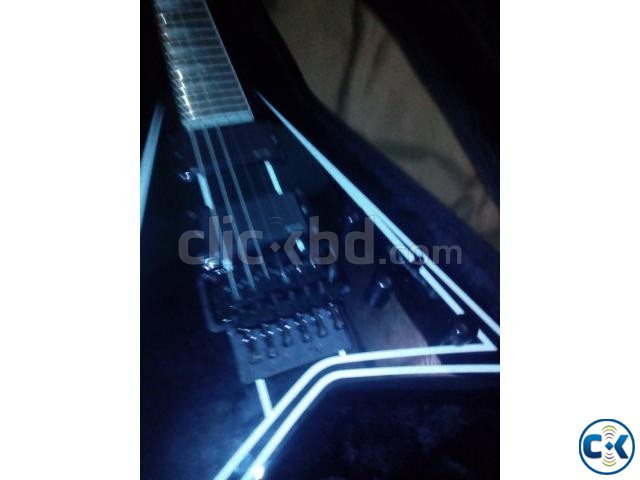 Jackson Rhoads RRXMG Black with white Pinstripes large image 0