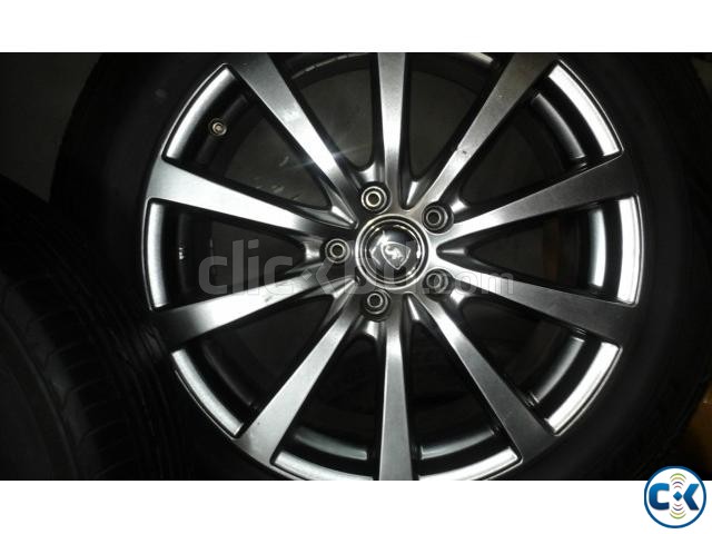 Harrier Car 18 5Nut Alloy Wheels set large image 0