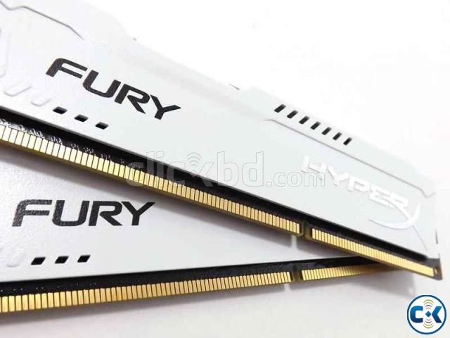 Kingston HyperX Fury White 16 GB DDR3 Gaming Ram large image 0