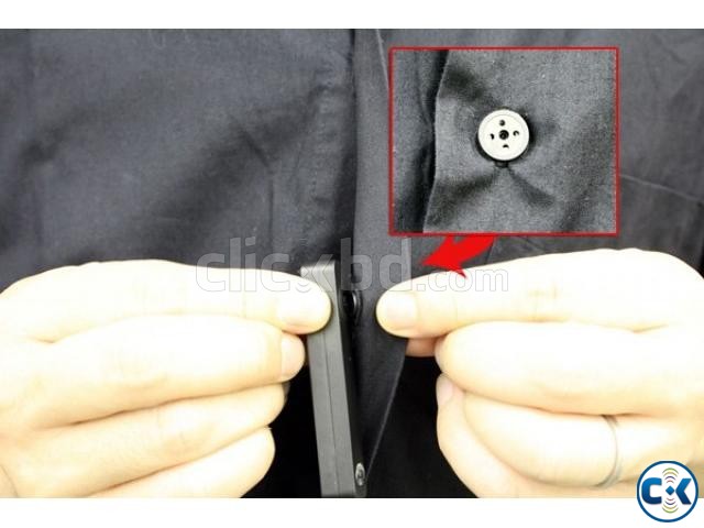 Button spy camera large image 0