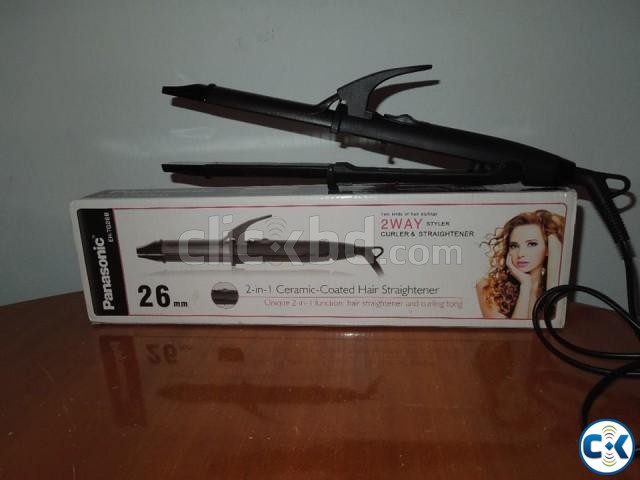 Panasonic 2in1 Hair Straightener large image 0