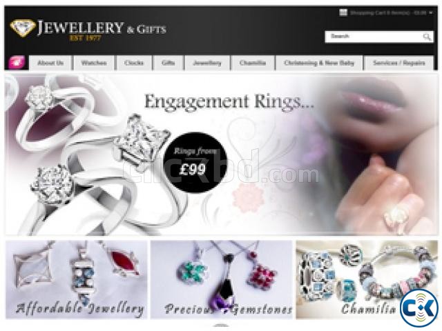 Creat a Website for Your Jewellery Shop | ClickBD large image 0
