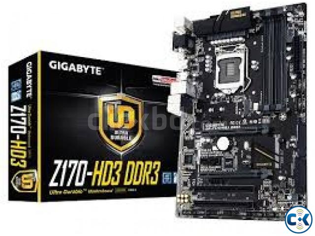 GIGABYTE - Motherboard - Socket 1151 - GA-Z170-HD3 large image 0