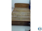 Shegun wood made bed
