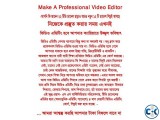 Make A Professional Video Editor