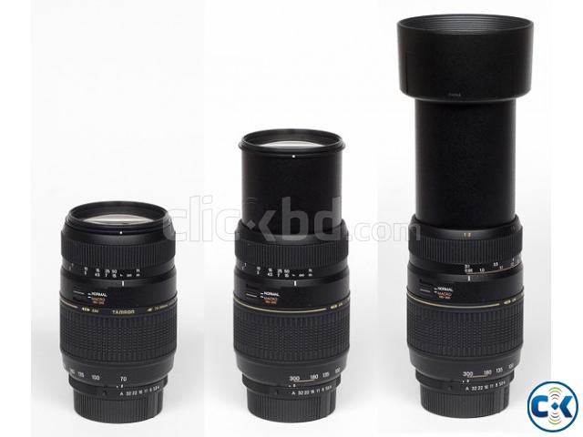 Tamron 70-300mm f 4-5.6 LD Macro lens for Canon large image 0
