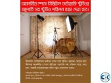 Rent a ready digital photography studio with studio equipmen