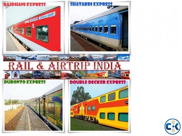 Indian Rail Ticket Air ticket and Hotel Booking large image 0