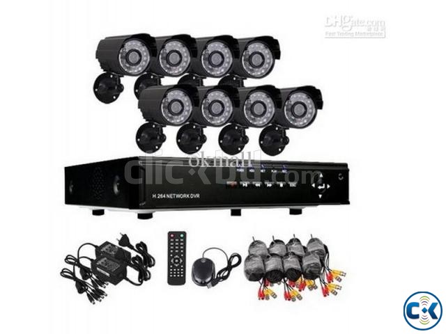 8 Channel Jovision DVR With 8 Unit Security Camera large image 0