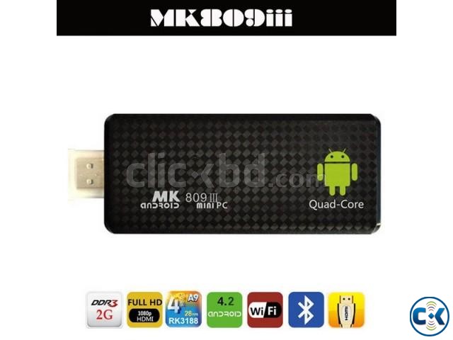 MK809III Android 4.2 Quad Core 2G 8G Tv Stick mini pc large image 0