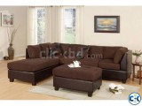 Brand NEW BROWN CHOCOLATE CLR SOFA