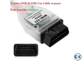 Toyota OBD II USB Cable Software for your car