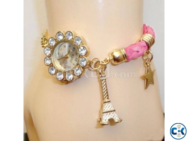 Eiffel Tower Ladies Bracelet Watch large image 0