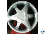 Japanese TOYOTA 15 4NUT NEAR ALLOY WHEELS SET