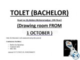 Drawing room rent for Bachelor from 1 october