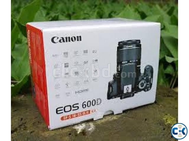 Canon DSLR EOS 600D 18-55 Lens large image 0