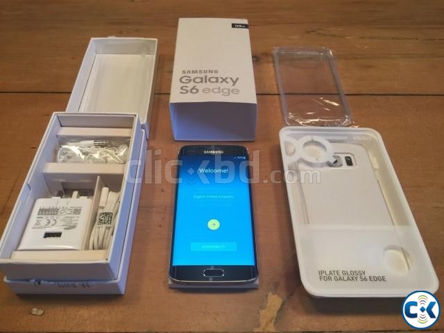 Locked Galaxy S6 Edge 128GB. UK AT T Carrier Lock Brand new large image 0