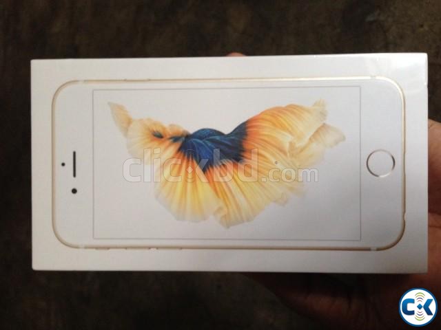 Brand new intact apple iPhone 6S 64gb gold large image 0