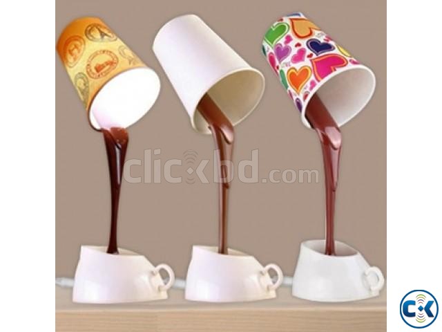 Pouring Coffee LED Lamp large image 0