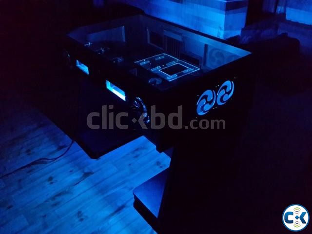 Selling Medium Size Computer Case Desk at 10500 to 12000tk large image 0