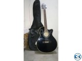 Guitar-AXE black with equalizer