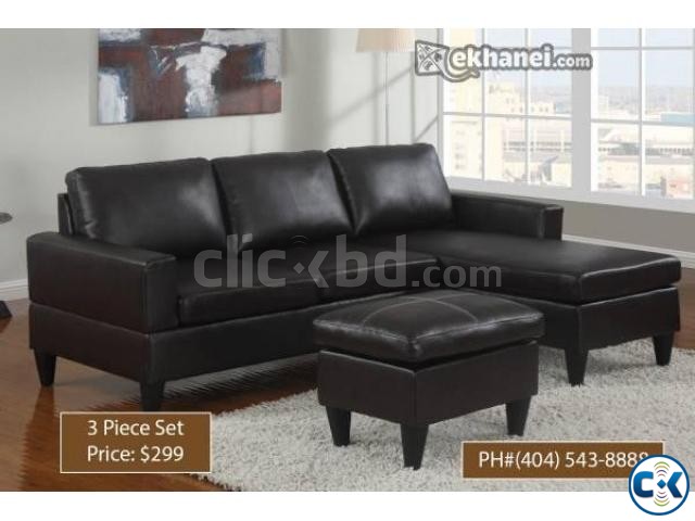 American Design Mini L Shape Sofa large image 0