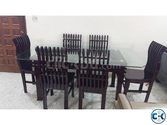 New Dinning table collection 6 chair large image 0