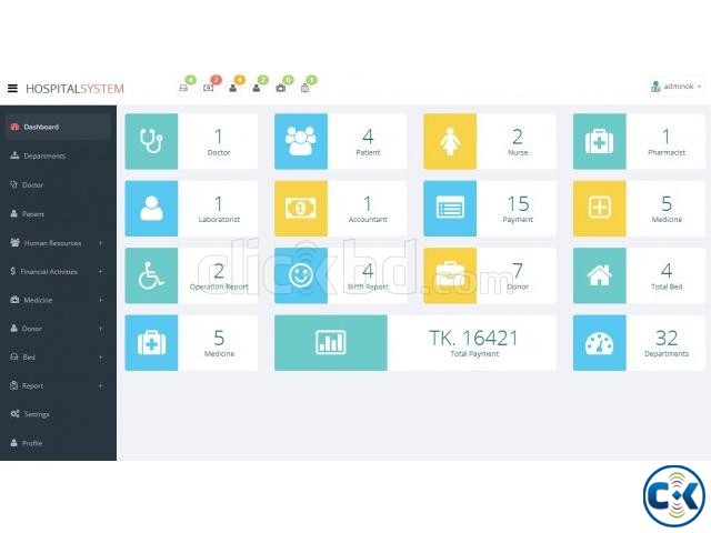 Hospital Clinic Management System large image 0