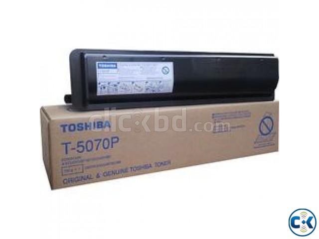 Toshiba T-5070 P C Genuine Black Copier Toner Cartridge large image 0