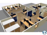 Corporate Office interior decoration in Bnagladesh