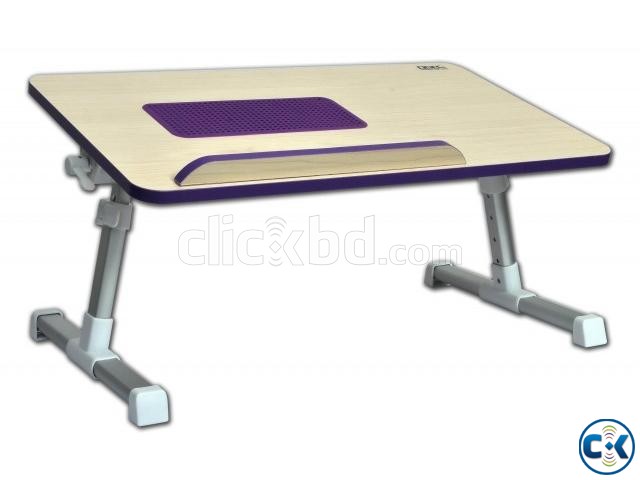 Wooden Laptop Table with Cooler Speaker large image 0