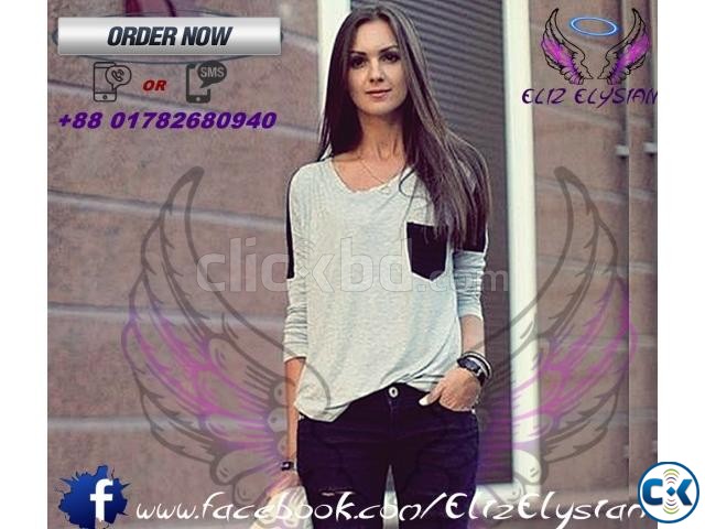 Ladies Winter Full Sleeve T-shirt large image 0