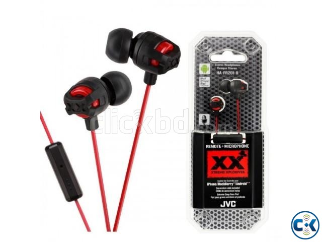 Original JVC HA-FR201R Xtreme-Xplosiv Headphone large image 0