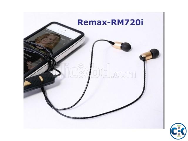Remax RM-720i High Performance Metal Headphone large image 0