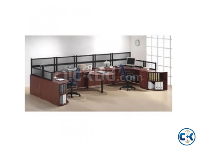 Corner office partition large image 0