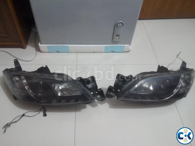 Mazda axela front and rear head light large image 0