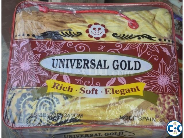 Universal Gold Spain Blanket large image 0