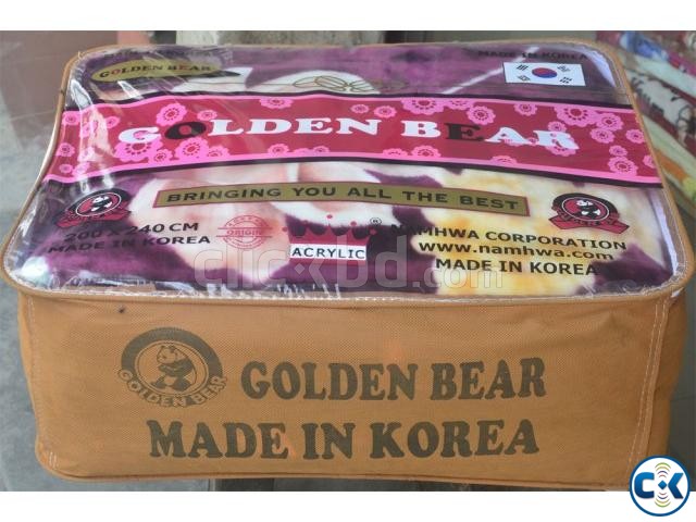 Golden Bear Blanket large image 0